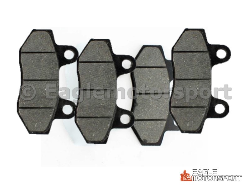 Remblokken voorzijde Spy Racing 2010